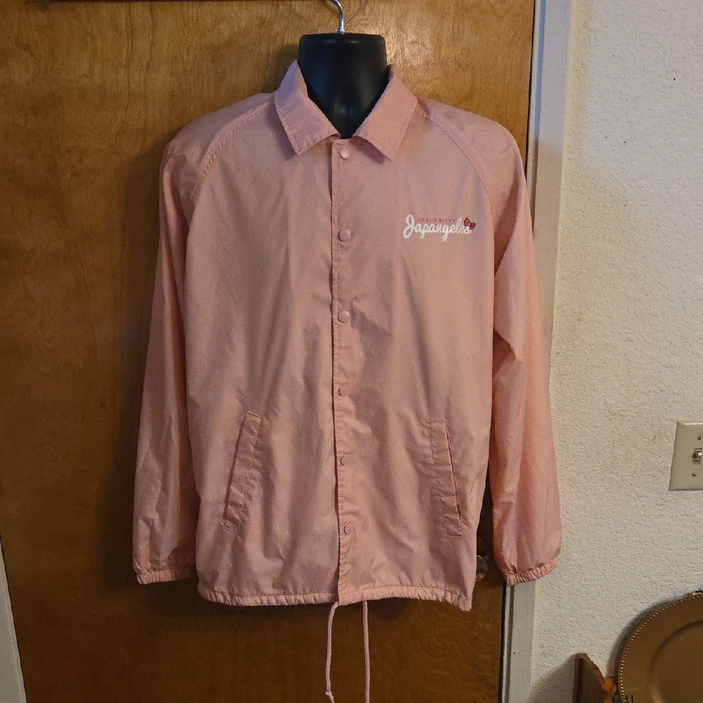Rare Hello Kitty Sanrio Japangeles Jacket Windbreaker Size Medium